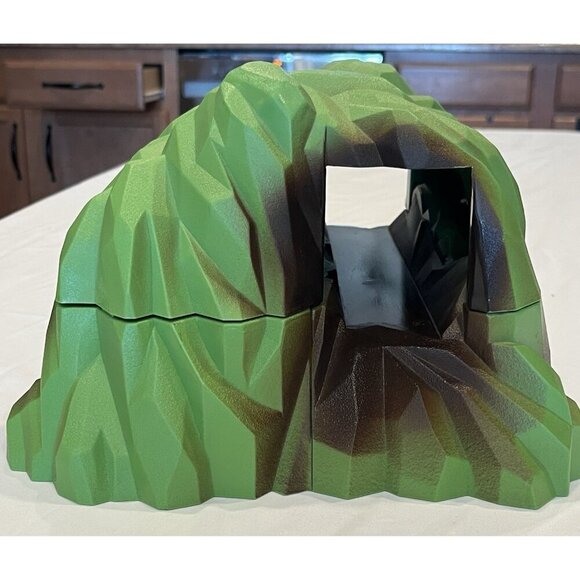 Maxim Enterprise 2003 Green Plastic Toy Train Track Mountain Tunnel Thomas Brio - Picture 2 of 13